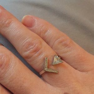 Sterling silver wrap ring